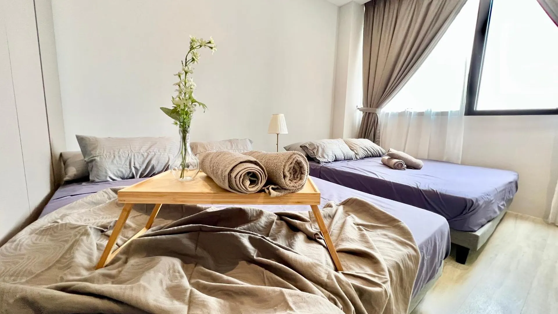 La 1-10 Pax Cozy Home Tropicana 3Rooms 4Qbeds Wifi&Tv Petaling Jaya